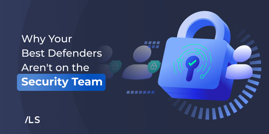 Employees working together as the first line of defense against cyber threats, representing a proactive cybersecurity culture across the company.